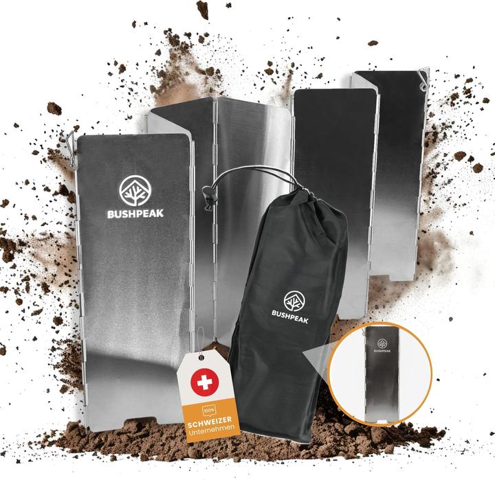 Actual product image Bushpeak Foldable windbreak - Storm Stopper