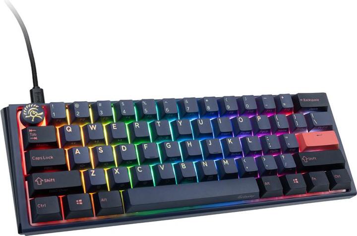 Produktbild Ducky One 3 Cosmic Blue Mini, toetsenbord (US, Kabelgebunden)