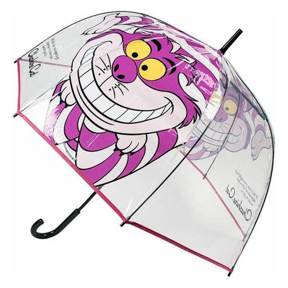 Cerda, Unisex, Regenschirm, Alice - Chat Du Cheshire - Parapluie - 60 Cm, Mehrfarbig