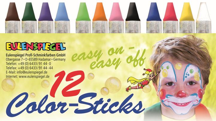 Actual product image Eulenspiegel Color sticks - 12 pieces
