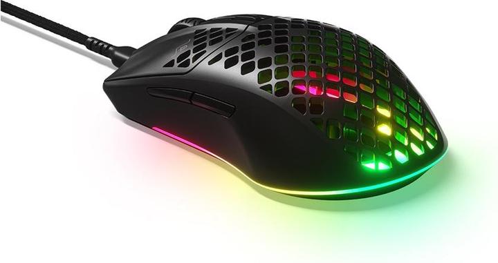 Actual product image SteelSeries Aerox 3 USB-C - Optische Gaming-Maus 8500 CPI – REFURBISHED (Onyx) (Cable)