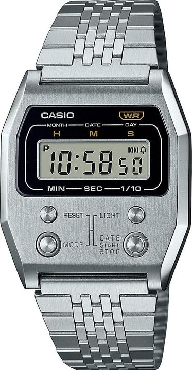 Casio A1100D-1EF (Digitaluhr, Analoguhr, Schrittzähler, 33.50 mm)