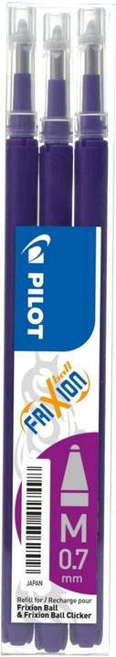 Produktbild Pilot FriXion Refill Set à 3 (Violett, 0.35 mm, 3 Stk.)