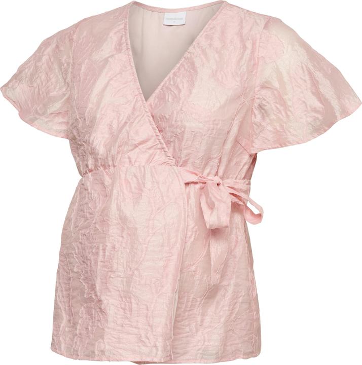 Immagine prodotto Mamalicious Normal geschnitten V-Ausschnitt Top Bluse