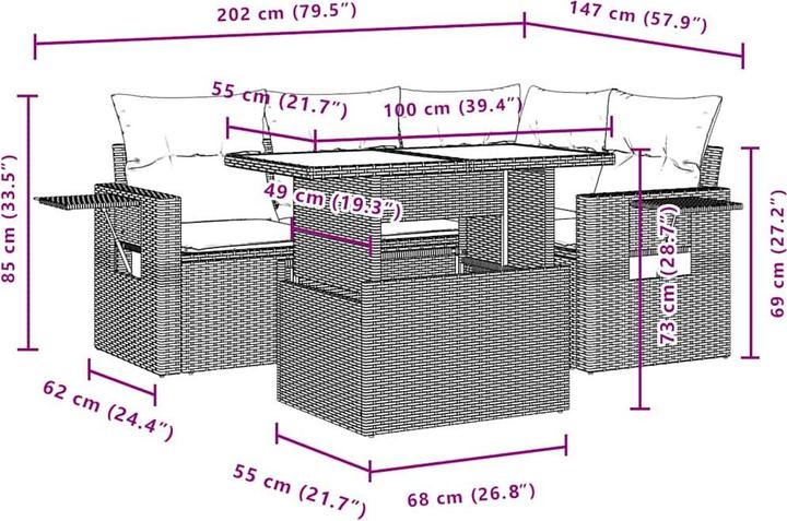 Immagine prodotto vidaXL Jaden