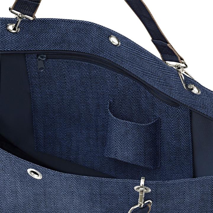Image du produit reisenthel Sac Classic Shopper XL Herringbone Bleu foncé