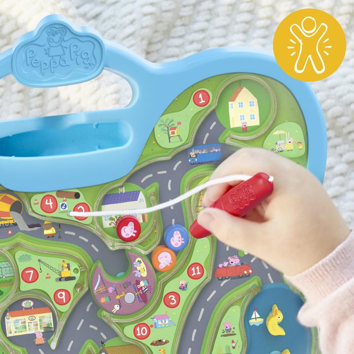 Actual product image Hasbro Toy Peppas City Maze, preschool toys for boys and girls