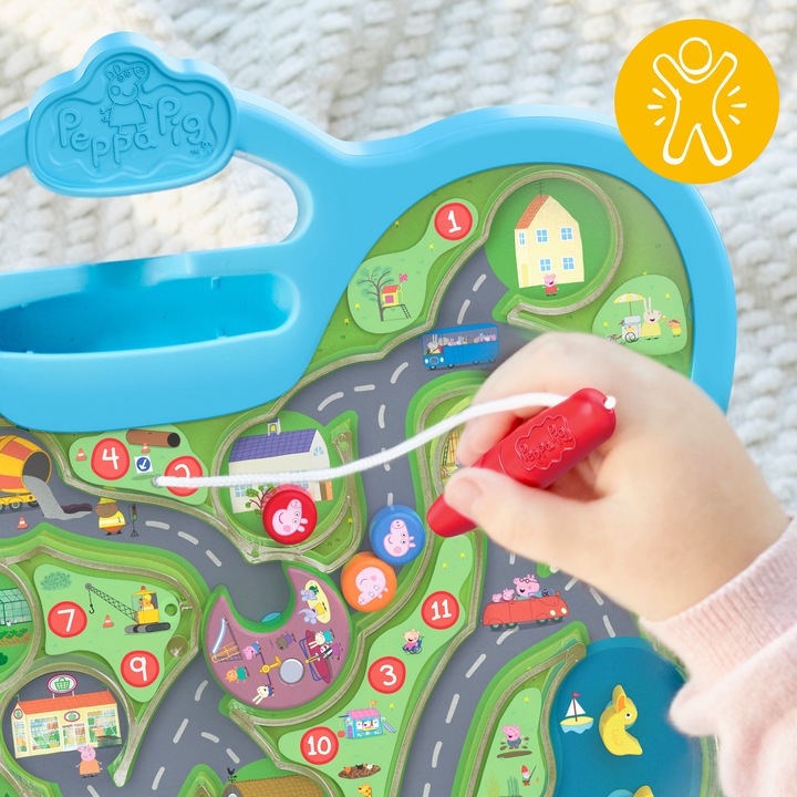 Actual product image Hasbro Toy Peppas City Maze, preschool toys for boys and girls