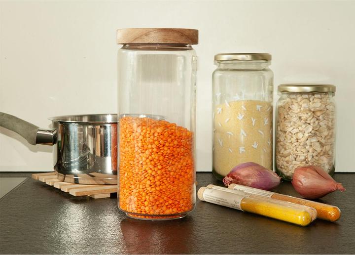 Actual product image Koopman STORAGE JAR 1000ML WITH LID (1 l)