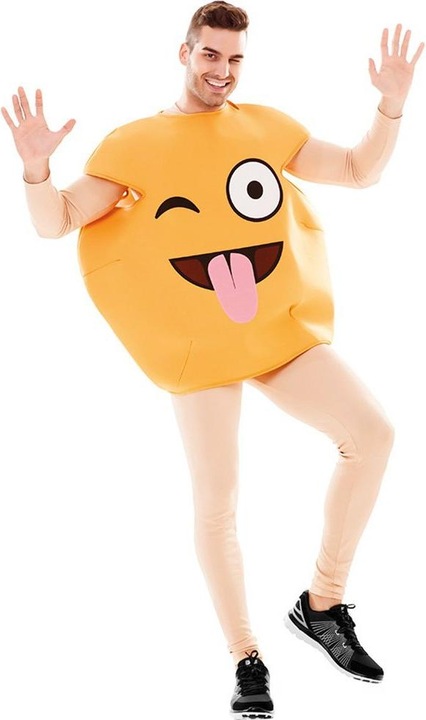 Produktbild Metamorph Alberner Smiley Emoji Kostüm (One Size)