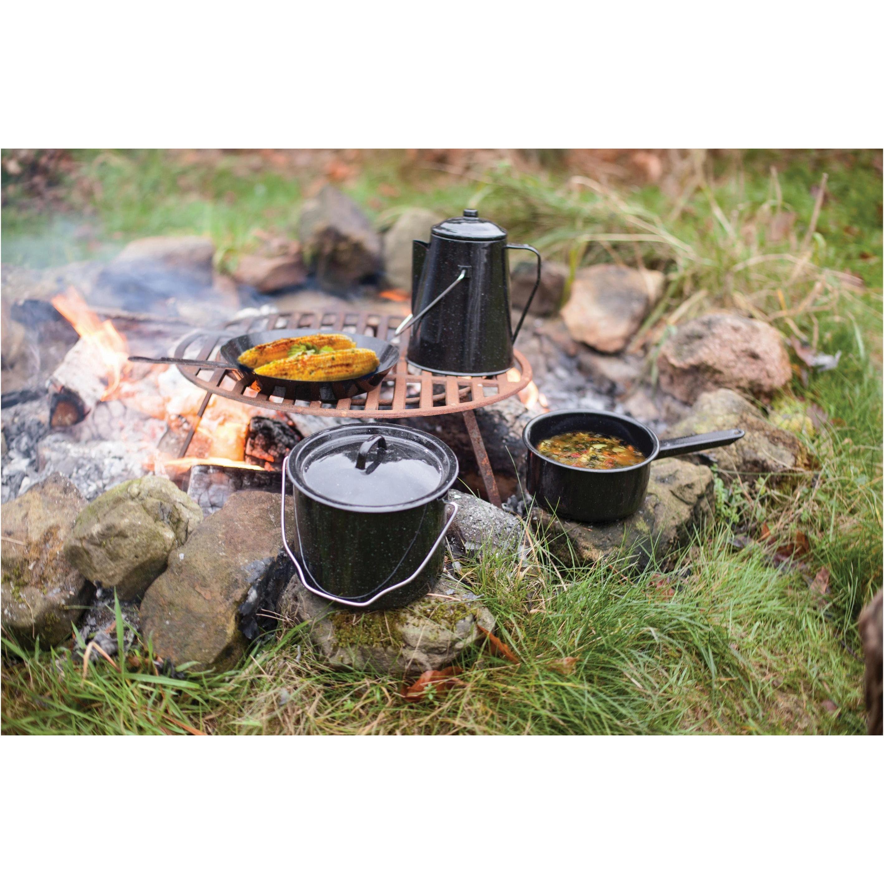 Thumbnail - Esschert Design, Grillgeschirr, Outdoor Kochset, 4-teilig