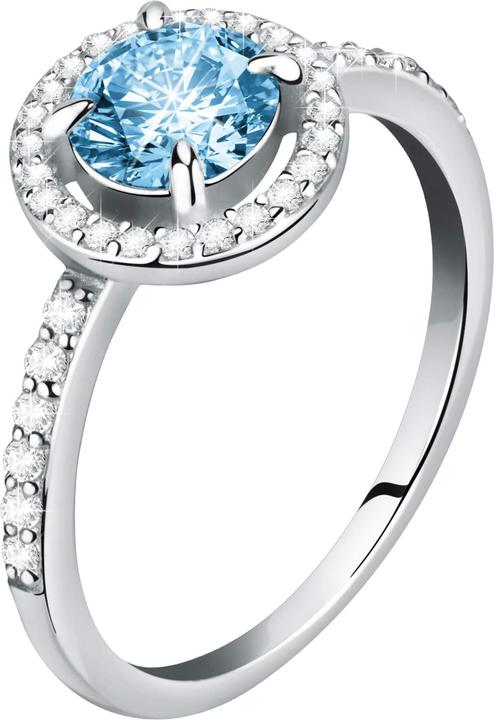 Produktbild Morellato Tesori Ring Cz/Aquamarine Arg. (56, 925 Silber)