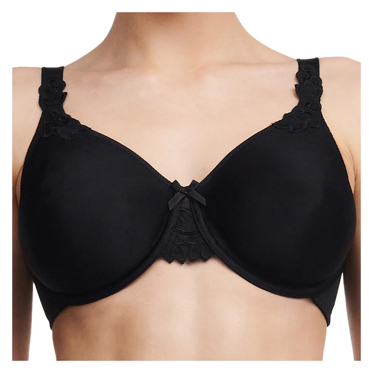 Chantelle, Bh's, Schelpenbeha "Hedona, Zwart, (Een Eenheid Per Verpakking, 85 G)