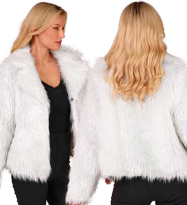Produktbild Widmann Weisse Damen Plüschjacke (XXL)