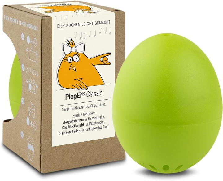 Actual product image PiepEi Singing egg timer Classic light green (EU plug)
