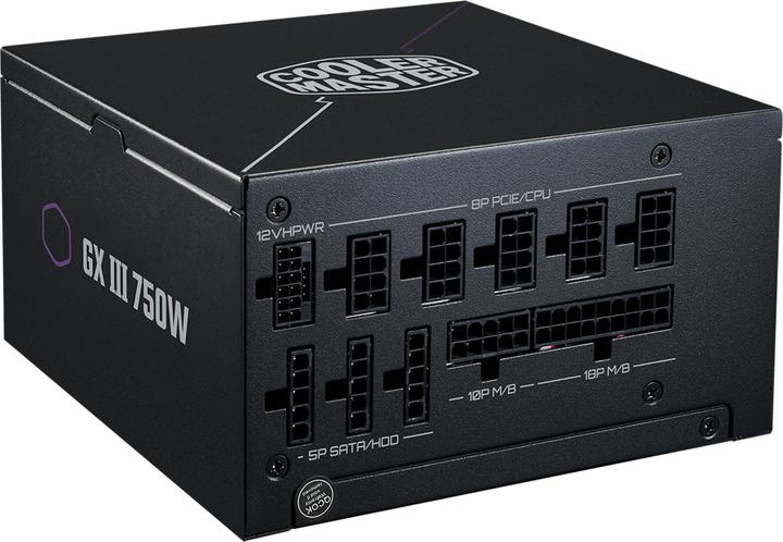 Immagine prodotto Cooler Master GX III Gold 750W (nero, gestione dei cavi, 750 Watt) (750 W)