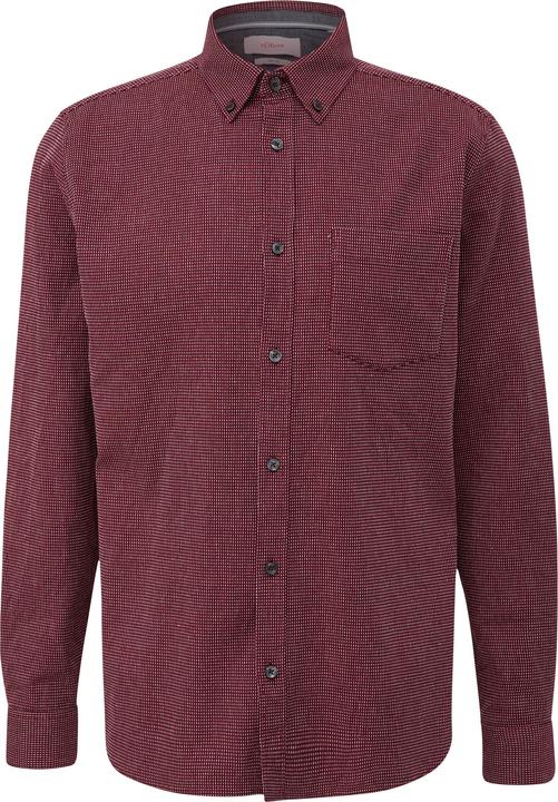 Immagine prodotto s.Oliver Hemd Hemd mit Dobby-Struktur (S)