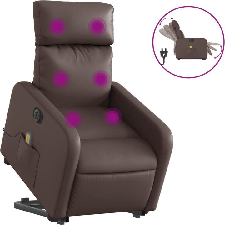 Image du produit vidaXL Massagesessel mit Aufstehhilfe