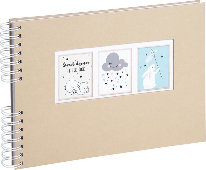 Image du produit Exacompta Kit Scrapbooking Album 50 pages blanches - Faune (32 x 22 cm)