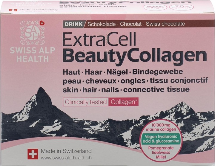 Immagine prodotto Swiss Alp Health Collage di bellezza ExtraCell (20 Pezzo/i, Polvere, Bustina, 360 g)