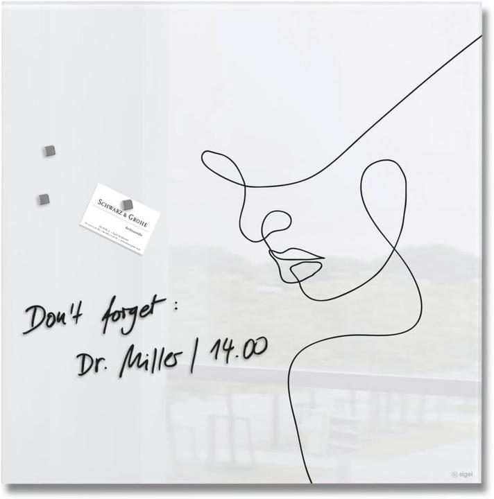 Actual product image Sigel Artverum (Magnet board, 48 x 48 cm)