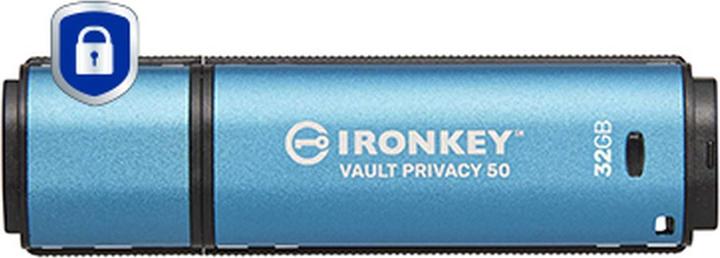 Image du produit Kingston IronKey Vault Privacy 50 (32 Go, USB-A)