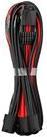 Produktbild CableMod Pro ModMesh 12VHPWR auf 3x PCI-e Verlängerung - 45cm, schwarz/rot
