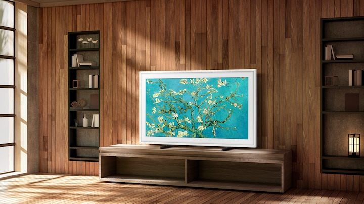 Produktbild Samsung Fernseher The Frame 32 Zoll QE32LS03CBU (32", LS03C, QLED, Full HD, 2023)