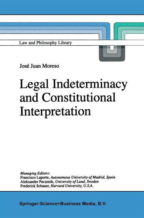 Energie-Label Legal Indeterminacy and Constitutional Interpretation (Englisch, José Juan Moreso, 2010)