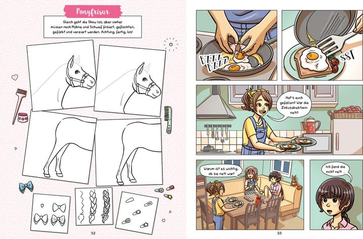 Actual product image Abenteuer vom Rosenhof Das Zirkuspony (German, Victoriasarina, Katharina Netolitzky, 2023)