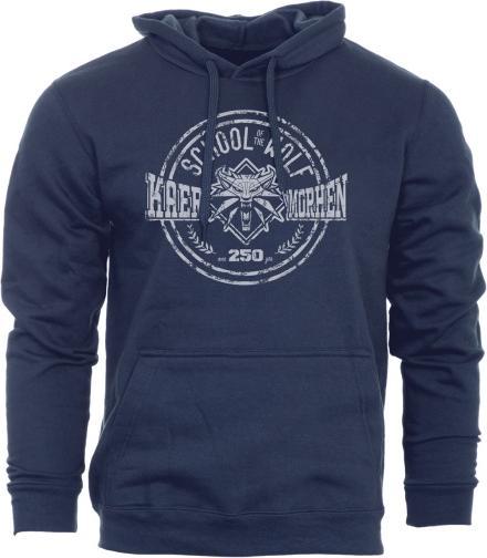 Image du produit Dpi Merchandising Sweat à capuche The Witcher ""École du Loup"" Bleu (XXL)
