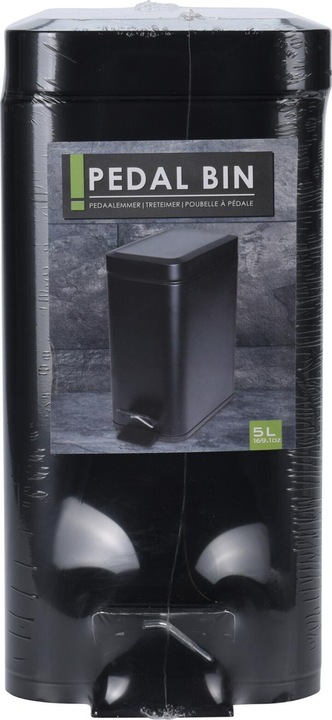 Produktbild Storage Solutions Metall Mülleimer Treteimer Abfalleimer Kosmetikeimer 5L (5 l)
