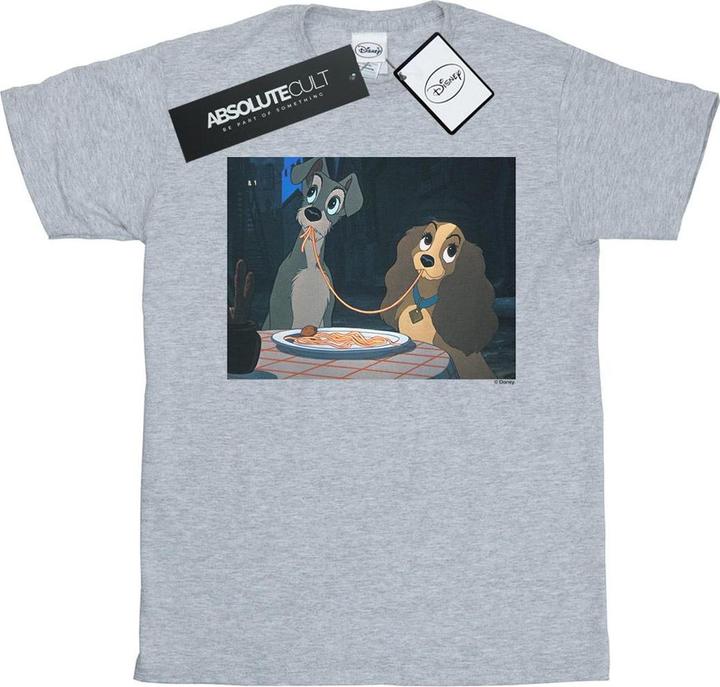 Produktbild Disney Lady And The Tramp Spaghetti Slurp TShirt Mädchen (116)