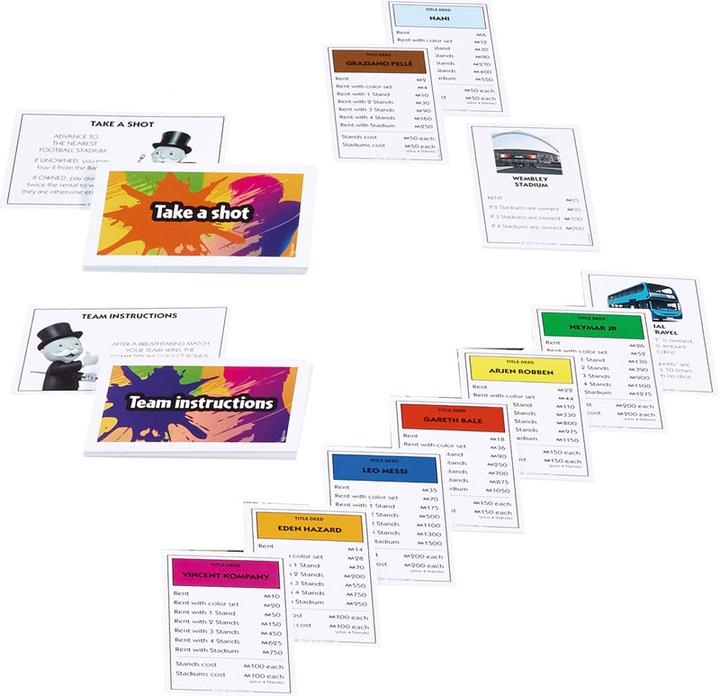 Produktbild Winning Moves : Monopoly - World Football Stars (WM01927-EN1) (Englisch, 2 - 6 Spieler)