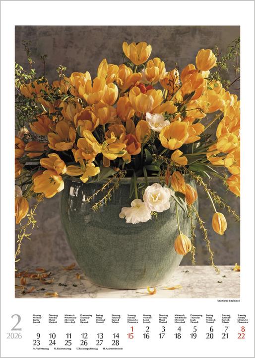 Produktbild Blumensträusse 2026 (30 x 42 cm)