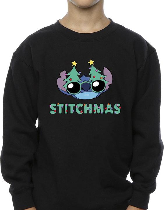 Produktbild Disney Lilo & Stitch Stitchmas Glasses Sweatshirt Jungen (140, 146)
