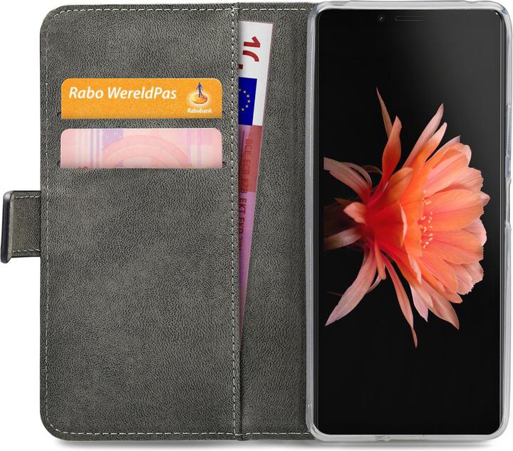 Actual product image Mobilizera Mobilize Classic Gelly Wallet Cover Til Sony Xperia 10 Ii Sort (Sony Xperia 10 II)