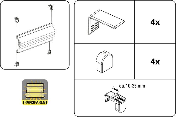 Produktbild Gardinia EasyFix (90 x 140 cm)