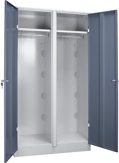 Blaugrau RAL 7031, Lichtgrau RAL 7035