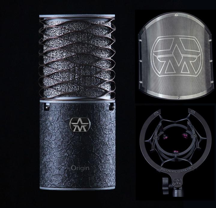 Produktbild Aston Origin Black Bundle -studiomikrofonipaketti