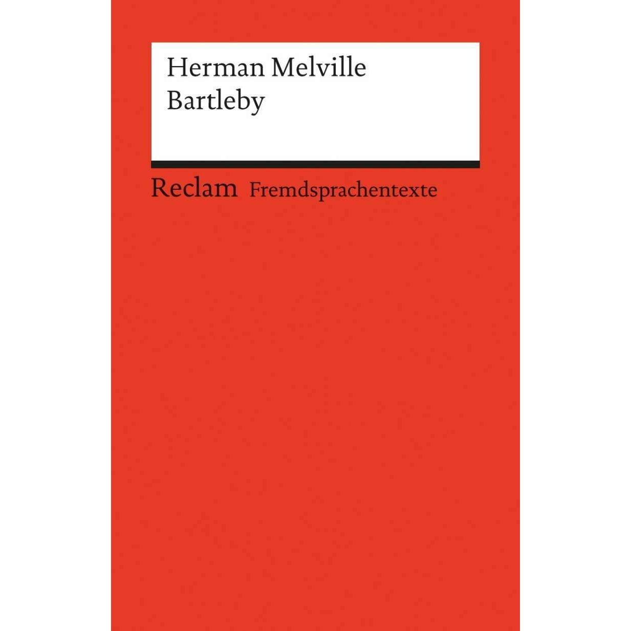 Bartleby, Schulbücher von Herman Melville, Ferdinand Schunck