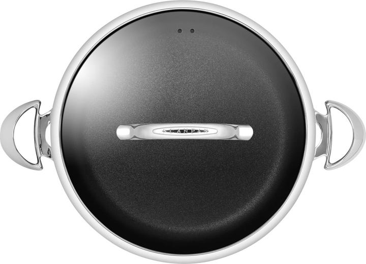 Actual product image Scanpan HaptIQ sauteerpan met glasdeksel 32 cm (Frying pan, Aluminium, Stainless steel, 32 x 10.50 cm)