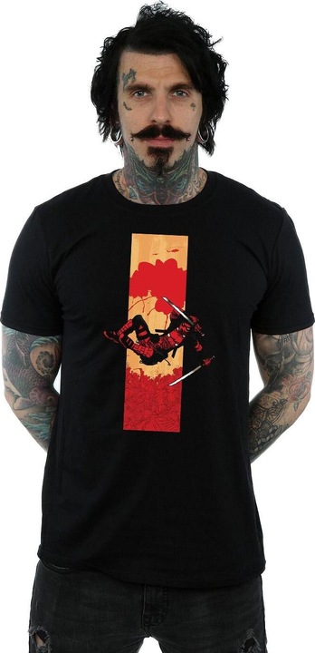 Produktbild Deadpool Blood Strip TShirt (XXL)