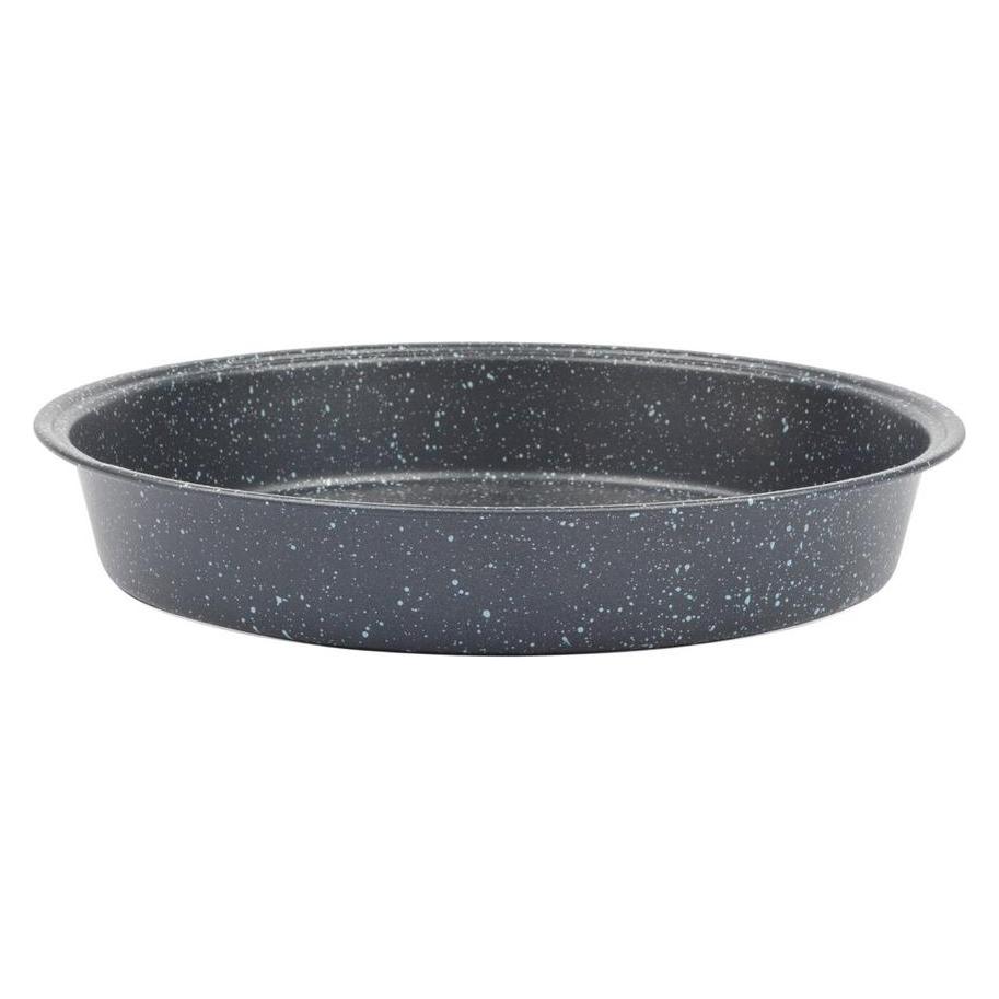 Salter BW070361EU7 Megastone 24cm Round Pan, Bakblik, Grijs