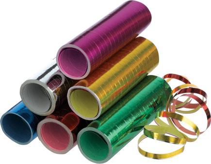 Riethmüller Papieren streamer metallic assorti 0,7 x 400 (100 Pcs.)
