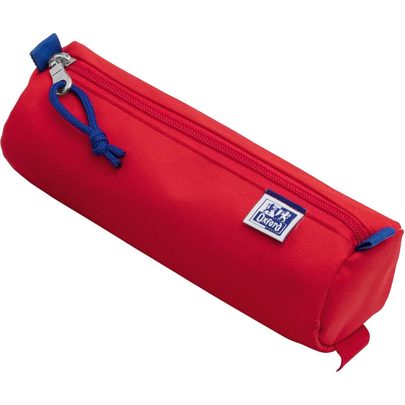 Thumbnail - Oxford, Etui, Federmäppchen rund klein rot