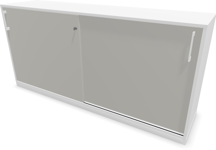 Image du produit Narbutas Choice Armoire à portes coulissantes (160 x 40 x 76 cm)