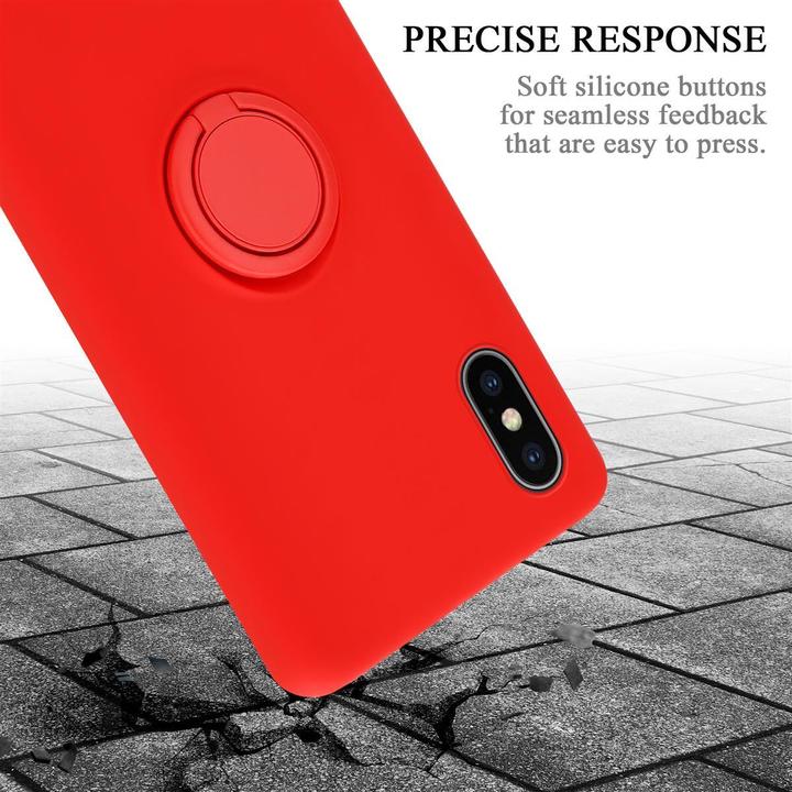 Image du produit Cadorabo TPU Liquid Ring Silicone Case Cover (Apple iPhone X)