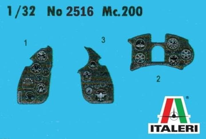 Actual product image 1:32 Macchi MC.200 PE-Teile