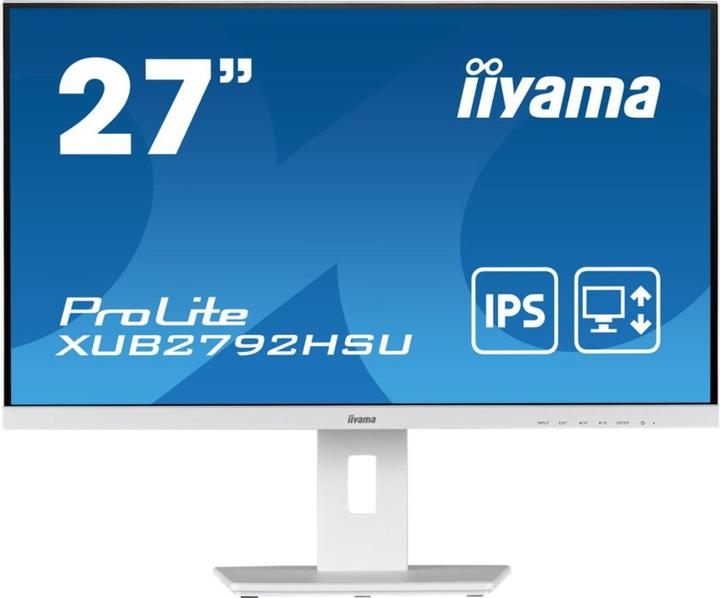 Produktbild iiyama XUB2792HSU-W5 27 Zoll ETE IPS-Panel 1920 x 1080 250 cd (1920 x 1080 Pixel, 27")